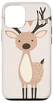 Coque pour iPhone 12/12 Pro Oktoberfest Mignon cerf mignon animal bois animal animal