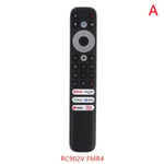 Lämplig för TCL TV-fjärrkontroll RC902V FMR2 FMR4 5 7 6 9 FMR-WELLNGS A