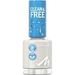 Manhattan Make-up Nails Clean & Free Nail Lacquer 151 Fresh Undone 8 ml