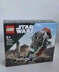 LEGO Star Wars: Boba Fett's Starship Microfighter (75344) New And Sealed