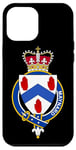 Coque pour iPhone 12 Pro Max Armoiries Maynard - Blason de la famille