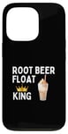 iPhone 13 Pro Root Beer Float King Funny Root Beer Float Lover Gift Case