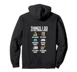 Things I Do In My Spare Time Reading Pullover Hoodie