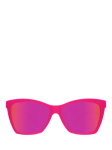 goodr Unisex BFG - Hellhound Hallucinations Cat's Eye Sunglasses, Pink