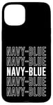 Coque pour iPhone 15 Plus Bleu marine