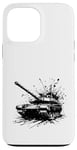 Coque pour iPhone 13 Pro Max #snirt T-shirt à capuche avec motif Abraham Panzer Léopard