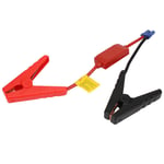 Pince crocodile pour démarreur diabétique 12V,pour voiture,camion,batterie d'urgence,pinces de câble avec connecteur EC5 - Type Rouge #A