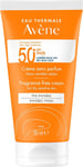 Avene Sun Cream SPF 50+ Fragrance Free 50 ml