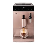 Zyle ZY558CM Automatic Coffee Machine Rose Gold Black 2.5" Touchscreen 1350 W