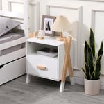 Tepee 1 Drawer Bedside Table Storage Unit