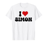 I Love Simon I Heart Simon Valentine's Day T-Shirt