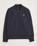 Fred Perry Textured Tennis Bomber Jacket Navy