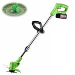 HT&PJ Cordless Weed Wacker, 24V Cordless Electric String Trimmer, Electric Weed Trimmer, Cordless Weed Wacker, Grass Cutter Machine