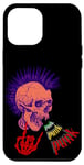 iPhone 12 Pro Max Punk Classic Tees Drummer Rock Bands Skull Diesel Case