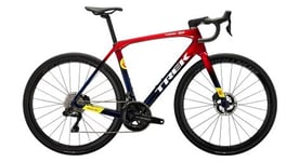 Velo de route trek domane slr 9 shimano dura ace di2 12v 700mm rouge   bleu 2023