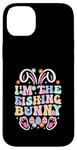 Coque pour iPhone 14 Plus Thème de Pâques I'm the Fishing Bunny