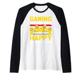 Gaming Makes Me Happy You Not So Much Raglan Baseball Tee