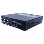 Convertisseur vidéo HD pour TV,VHS,magnétoscope,enregistreurs DVD,prise en charge NTSC,PAL,HDMI vers CVBS,AV,HDMI,répartiteur automatique,HDMI1.3,HDCP