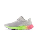 New Balance Fille Fresh Foam Arishi V4 Bungee Lace With Hook And Loop Top Strap Basket, Gris, 28 EU