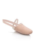 Capezio Mixte Leather Pirouette II Chaussures de Danse, Beige Nude, X-Small