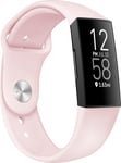 Puro Icon sportsreim i silikon til Fitbit Charge 4/3 (rose)