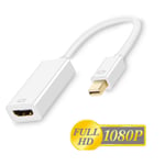 Mini Display Port DP ThunderBolt to HDMI Adapter Cable Macbook Pro iMac Full HD