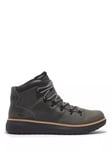 Timberland Hudson Road Leather Waterproof Hiker Boots, Grey