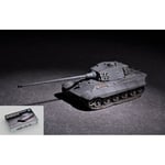 GERMAN KING TIGER (HENSCHEL TURRET) WITH 105 mm KIT 1:72 Trumpeter Modellino