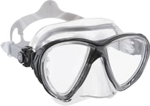 Diving mask, Cressi Big Eyes Evolution Mask Crystal Clear/Black, Free-Diving