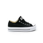 Converse Womens Sneakers Ctas Lift Ox Black material_textile - Size UK 4