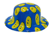 PICCOLI MONELLI Chapeau Bombette Carnaval Smile Homme Femme en PVC