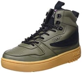 FILA Femme FXVENTUNO O Mid WMN Basket, Olive Night, 39 EU