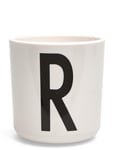 Kids Personal Eco Cup White Design Letters