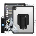 Armor-X iPad Pro 13 (M4) Skal IP68 Waterproof Shock & Dust Proof Handstrap Kickstand X-Mount