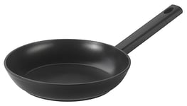 NOI Black Code de Q.b. by MOPITA, poêle antiadhésive ø 32 cm, poêle à induction et pour tous les plans de cuisson, en aluminium forgé, poignée Soft Touch antidérapante, couleur noir mat