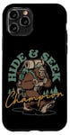 Coque pour iPhone 11 Pro Bigfoot Hide and Seek Champion Sasquatch Yeti Funny Bigfoot