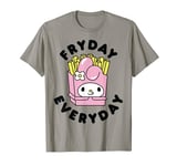 Sanrio My Melody French Fries Fryday Friday Everyday T-Shirt