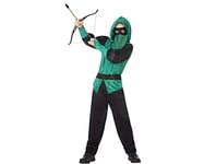 ATOSA 56937 Costume Archer Green 5-6 Years Boy-Superhero, 5 a 6 años