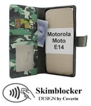 Skimblocker Motorola Moto E14 Plånboksfodral Design