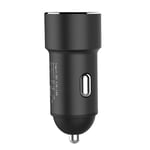 Clenp Car Charger, 2.4A Universal Dual USB Ports Car Auto Mobile Phone Quick Charger Adapter Socket Black One Size