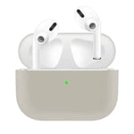 Apple AirPods Pro - Silikonfodral för laddningsetui - Beige