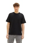 TOM TAILOR Denim Men's T-Shirt 1035604, 29999 - Black, XS