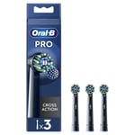 Oral-B Pro Cross Action 3 pièce(s) Noir