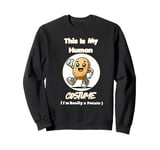 This Is My Human Costume - Funny Potato Halloween Design Sweatshirt