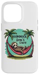 iPhone 14 Pro Max Relaxing Sloth Hammock Don’t Care Funny Tropical Palm Tree Case