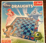 Official Disney Trefl Draughts board Game Age 4+   2 Players  BNIB