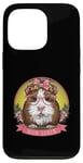 Coque pour iPhone 13 Pro Maman de cochon d'Inde pour les propriétaires de cochons d'Inde éleveurs de cochons d'Inde