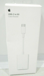 APPLE USB-C TO SD CARD READER MUFG2AM/A WHITE