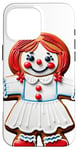 iPhone 16 Pro Max Raggedy Ann Gingerbread Cookie Case