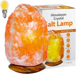 Magic Salt 3-5 KG Salt Lamp Natural Himalayan Crystal Rock Salt Lamp Pink Light